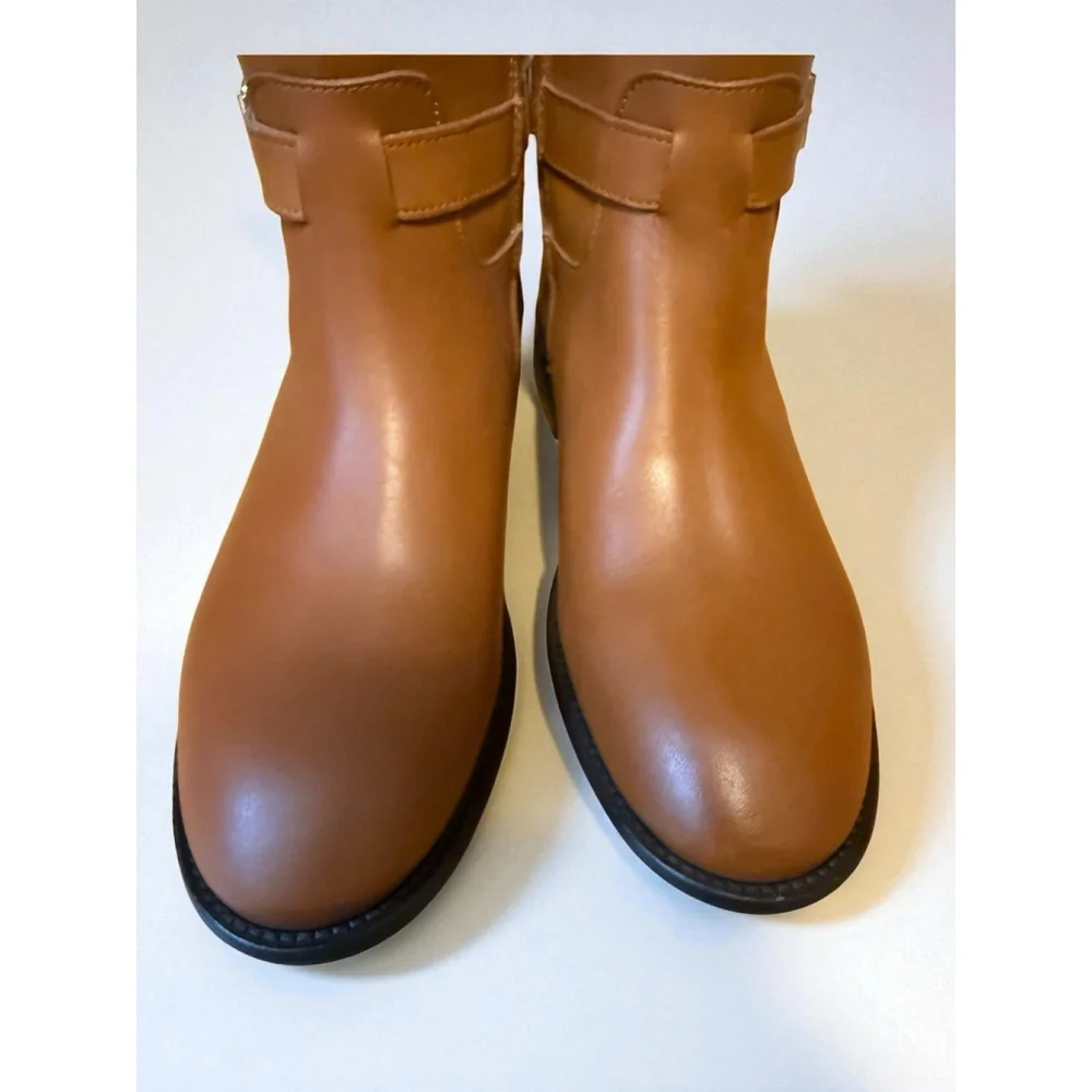 Ted Baker Forrah‎ Knee High Boots Brown Leather Size 37 6.5 US Women’s NWOB Read